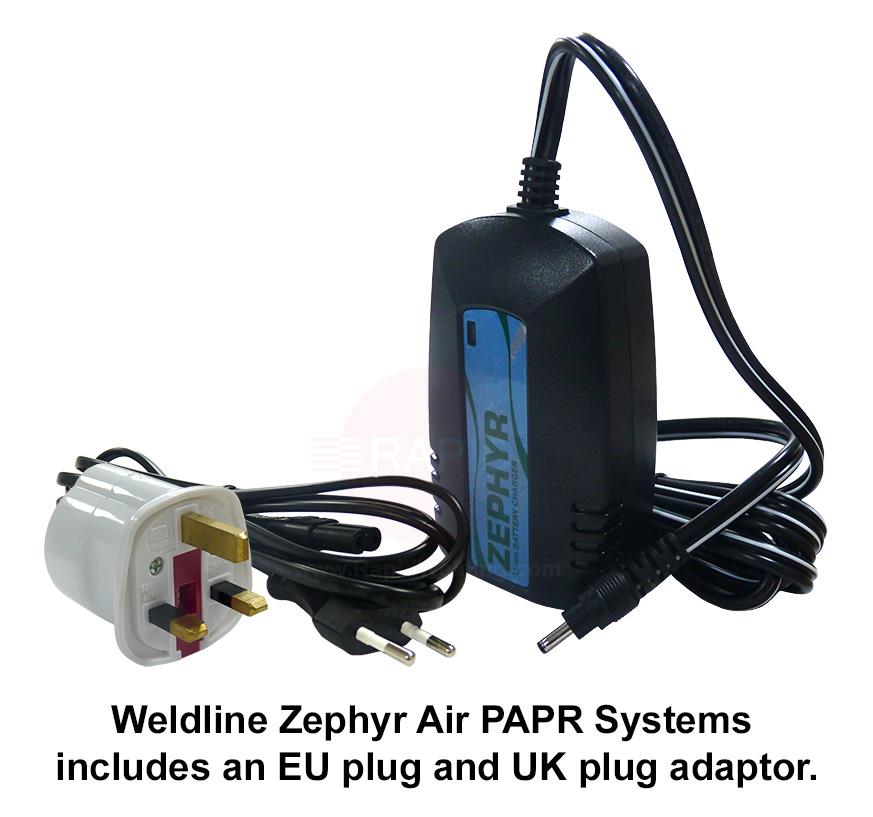 W000403675  Weldline Flip Air 4500i LS with Zephyr Air PAPR System, Shade 5 - 13